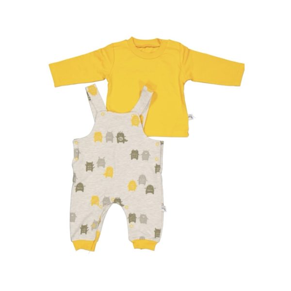 Комплект с полукомбинезоном для мальчика — изображение 2