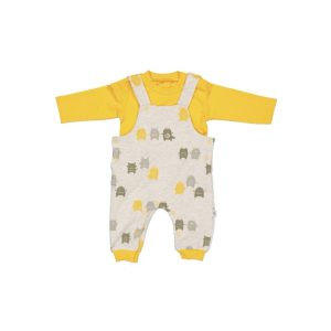 Комплект с полукомбинезоном для мальчика