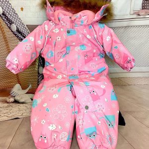 Комбинезон для девочки зимний