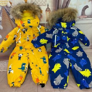 Комбинезон для мальчика зимний