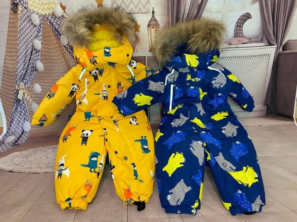 Комбинезон для мальчика зимний